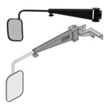 Aftermarket Tractor Mirror Assembly wExtendable Arm LH 8 x 11 Mirror CIH Magnum 7172 CAK10-0053